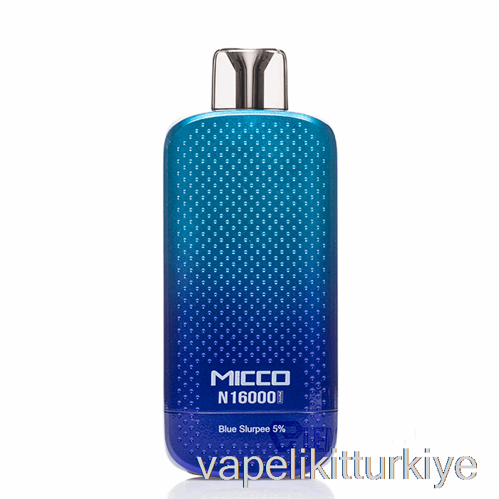 Vape Türkiye Horizontech Micco N16000 Tek Kullanımlık Mavi Slurpee